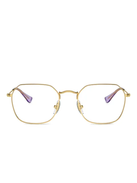 RAY-BAN JUNIOR geometric-frame glasses