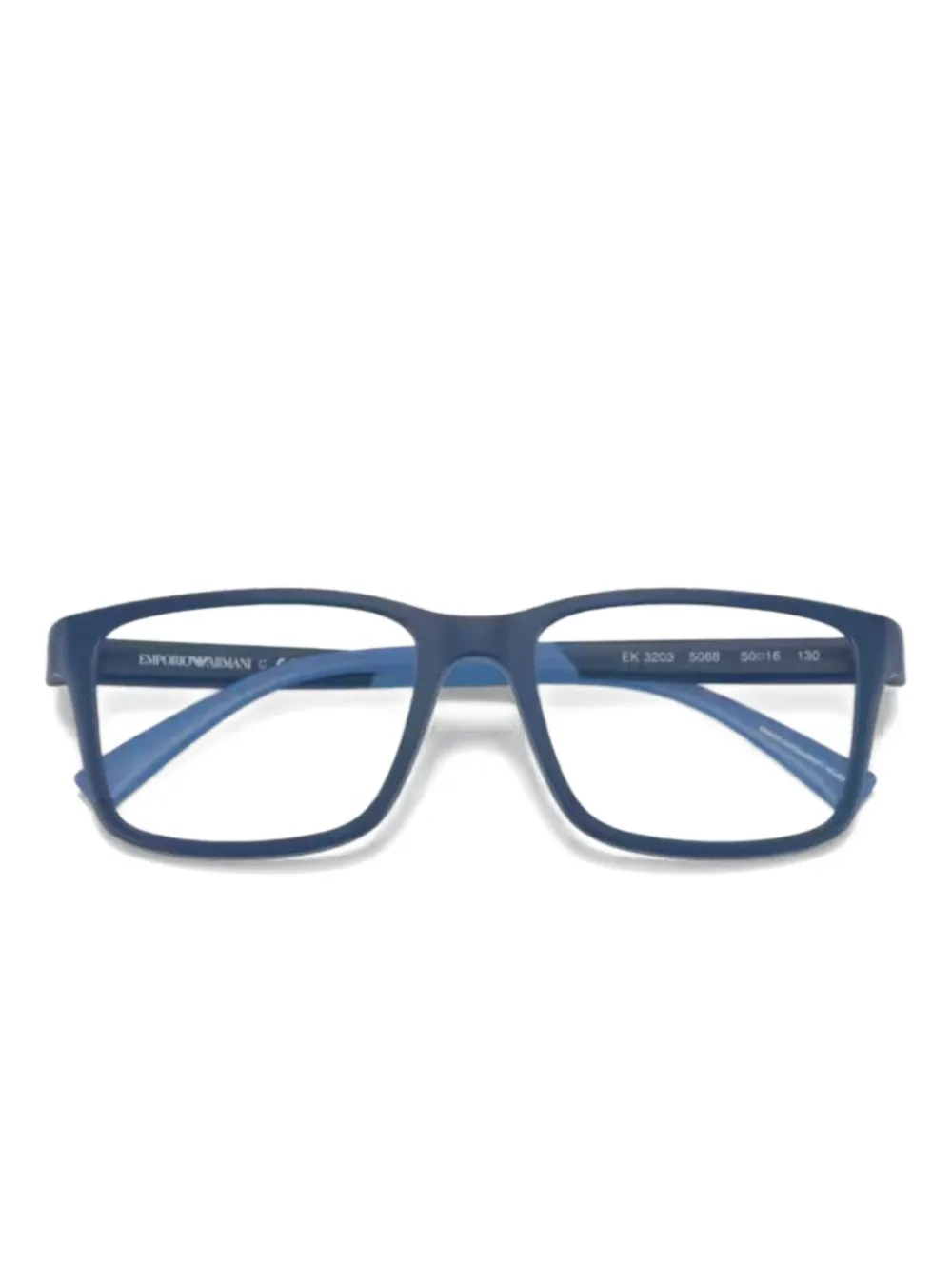 Emporio Armani Occhiali squadrati - Blu