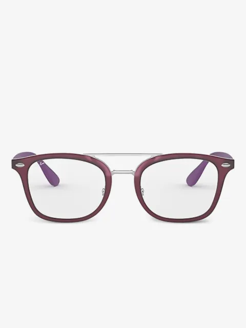 RAY-BAN JUNIOR colour-block glasses