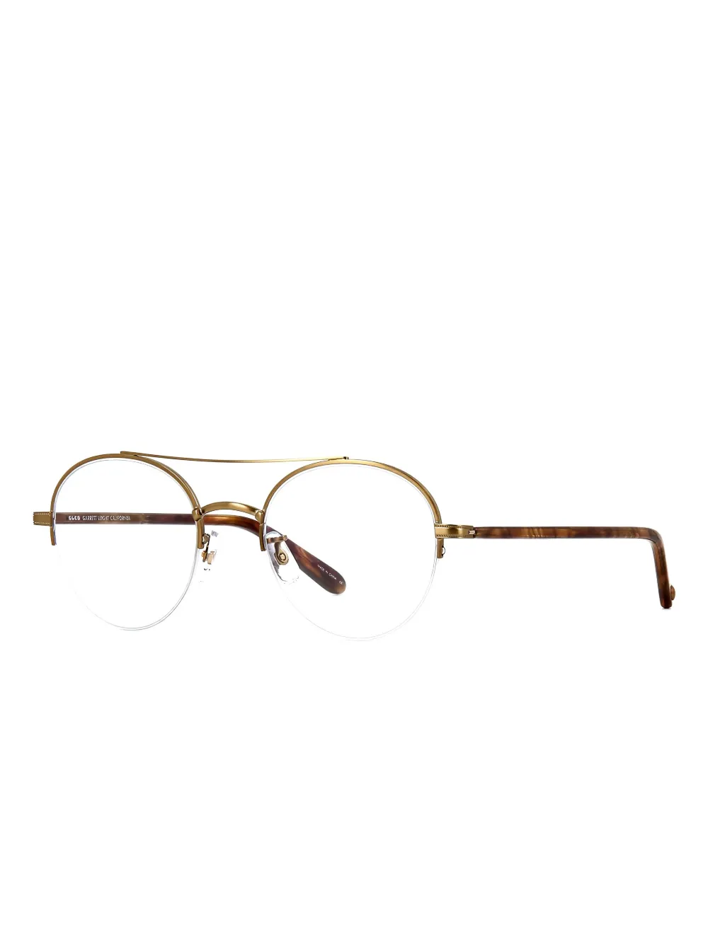 Garrett Leight round glasses Goud