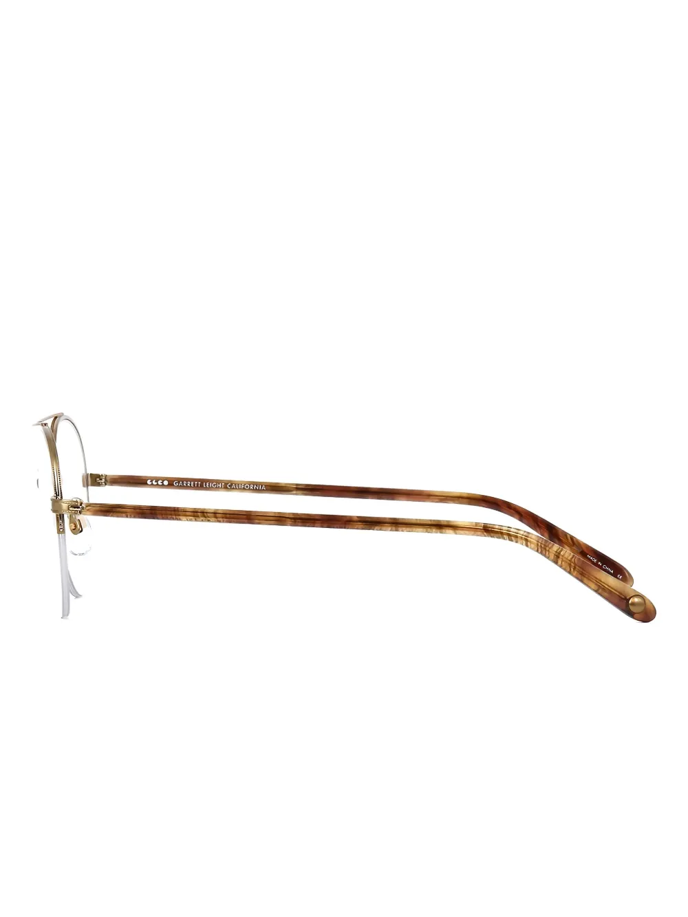 Garrett Leight round glasses Goud