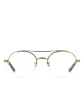 Garrett Leight round glasses - Gold