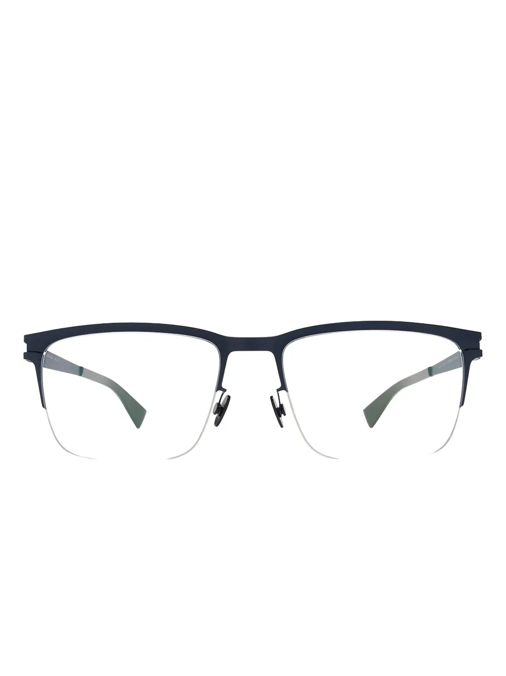 Mykita Wilko rectangle-frame glasses - Blu