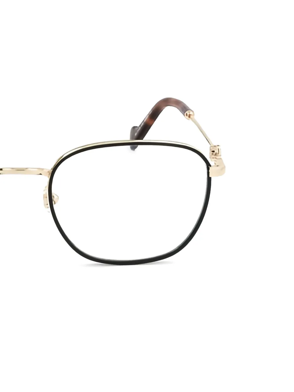 Moncler Eyewear geometric-frame glasses - Goud