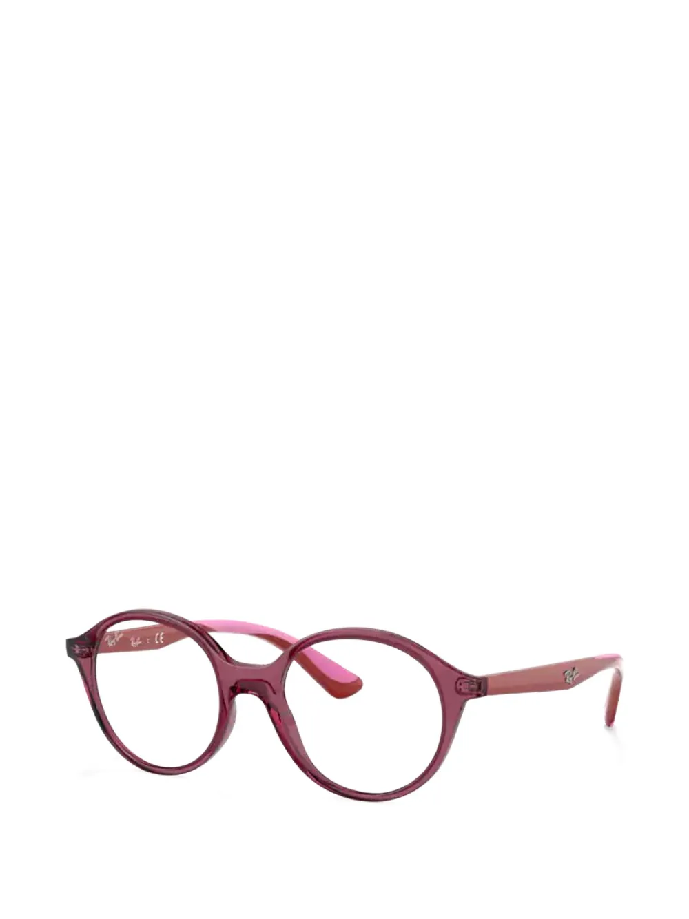 RAY-BAN JUNIOR round-frame glasses - Violett
