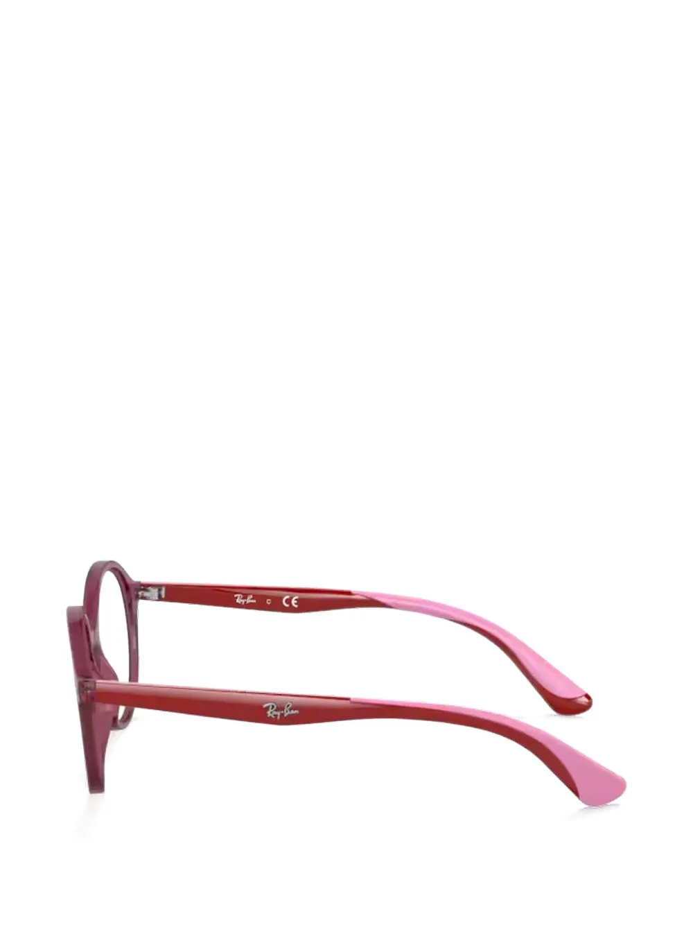 RAY-BAN JUNIOR Bril met rond montuur Paars