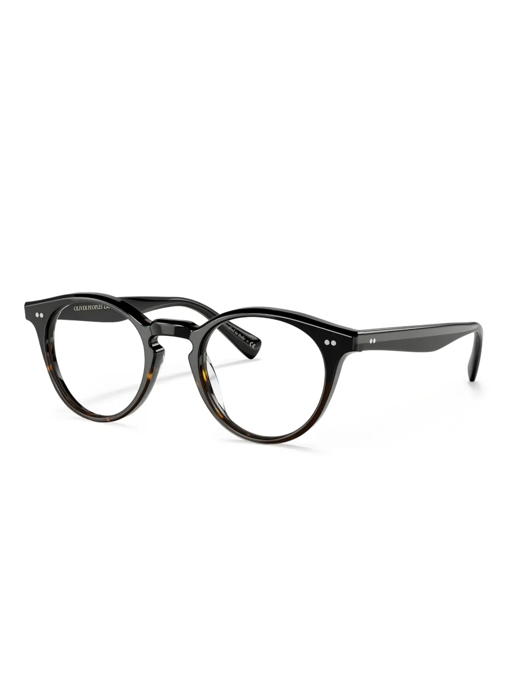 Oliver Peoples round-frame glasses - Zwart