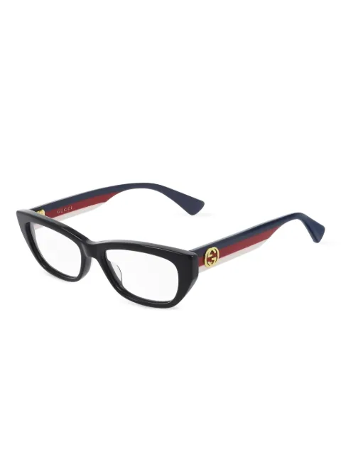 Gucci Eyewear logo plaque frames 
