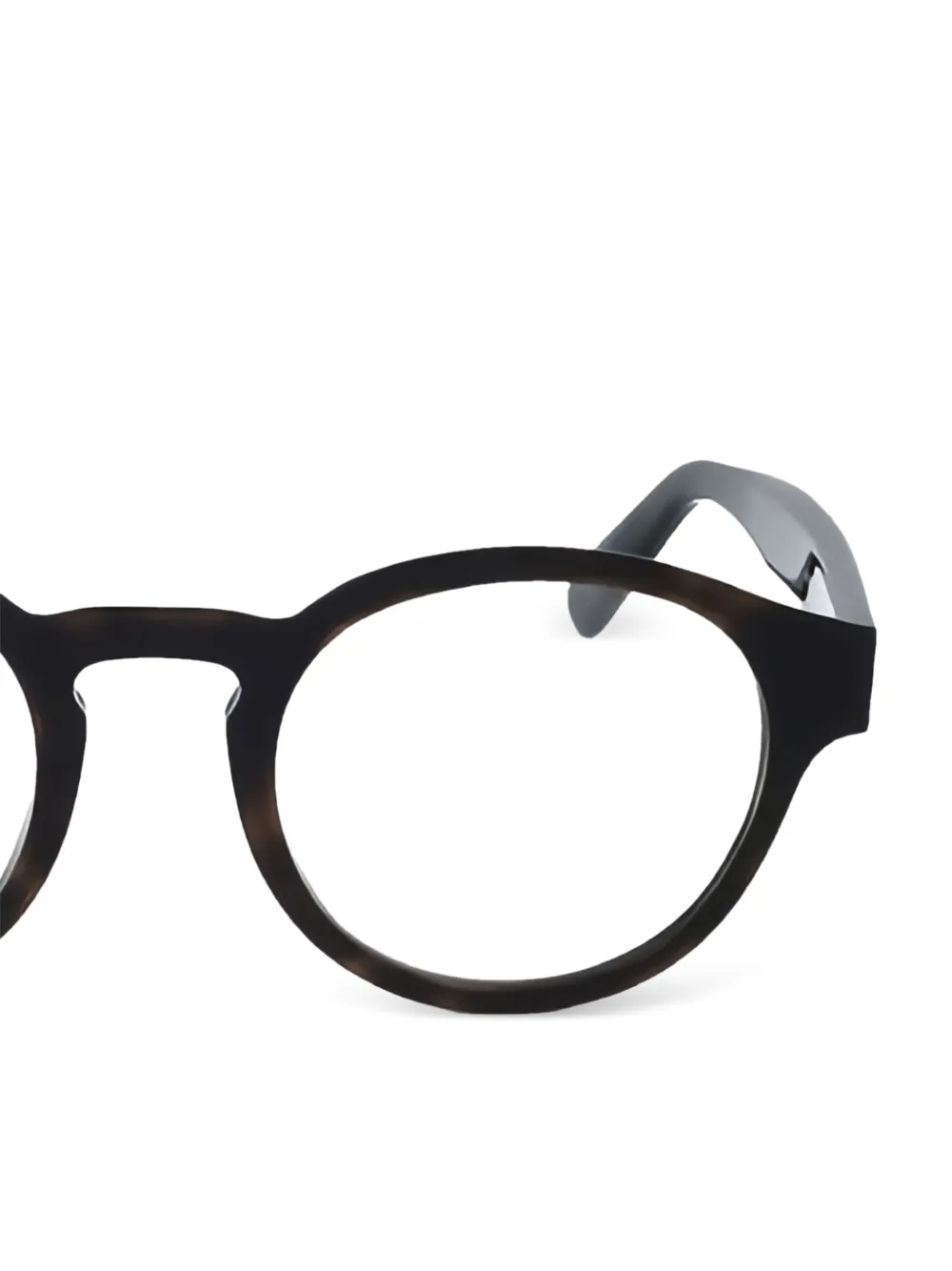 Moncler Eyewear round-frame glasses - Zwart