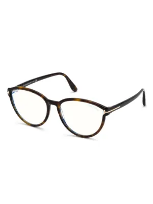 TOM FORD Eyewear トータスシェル ナビゲーターフレーム サングラス