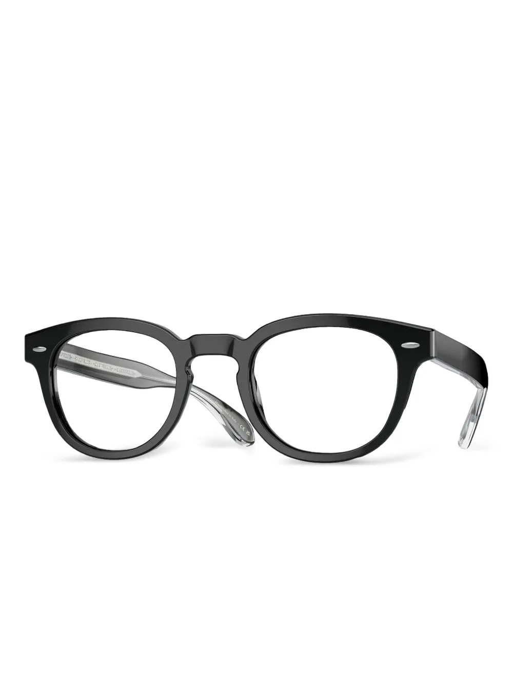 Oliver Peoples round-frame glasses - Zwart