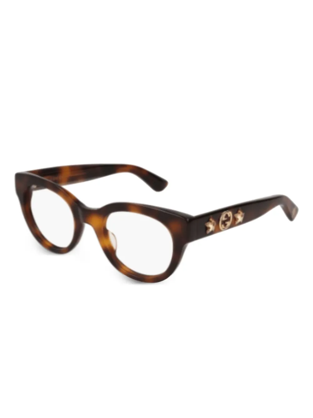 Gucci Eyewear lunettes de vue à monture papillon | marron | Image 1