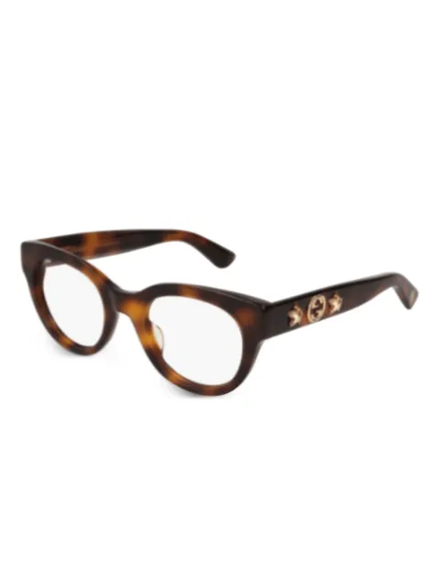 Gucci Eyewear lentes con armazón cat eye