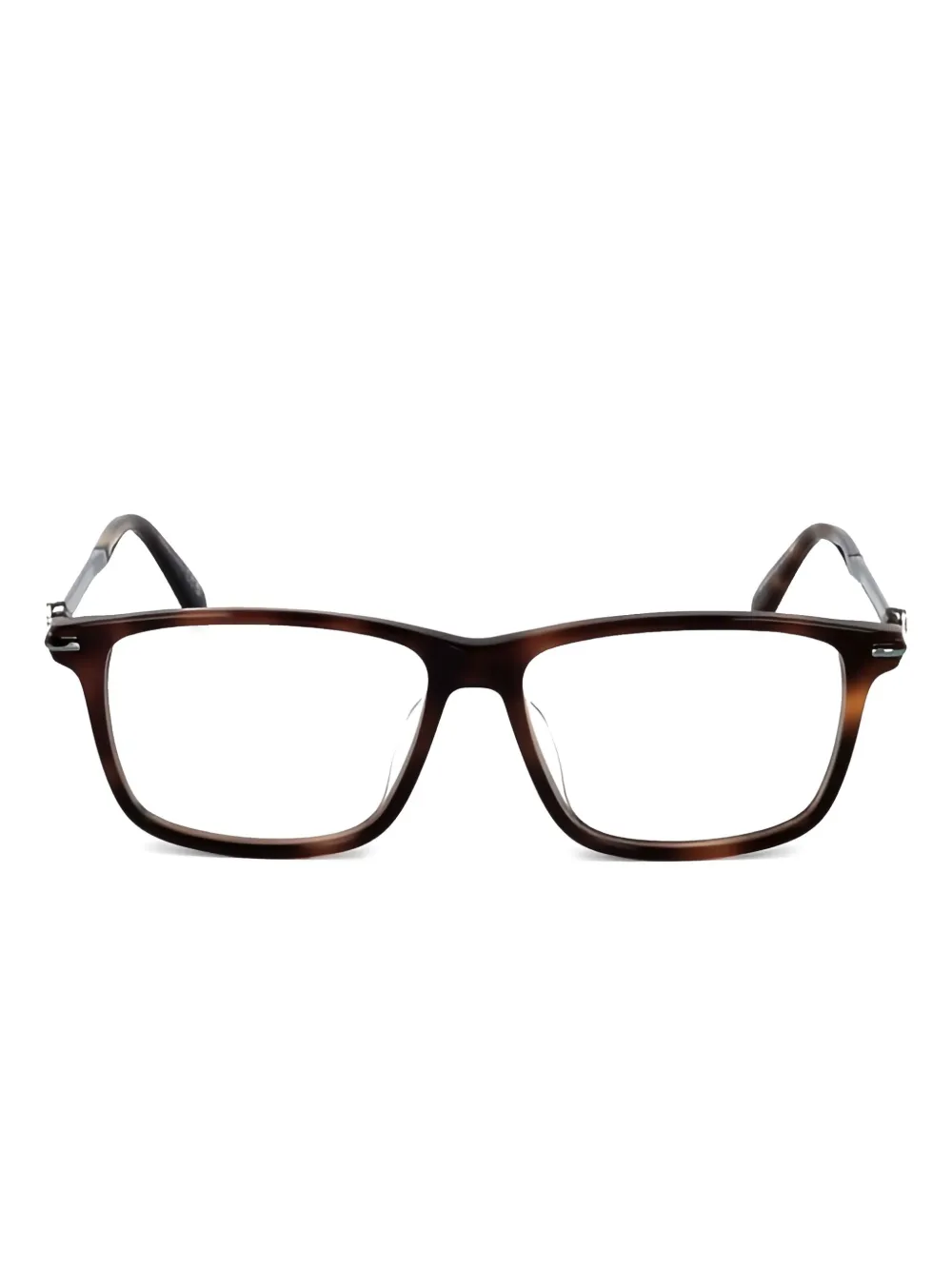 Moncler Eyewear square-frame glasses | Brown | Image 1