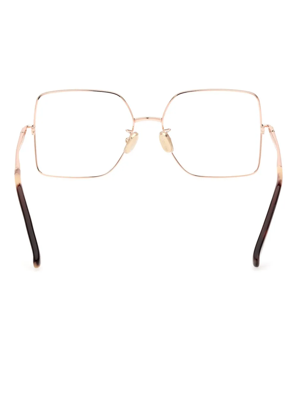 Max Mara Eyewear Bril met vierkant montuur Roze