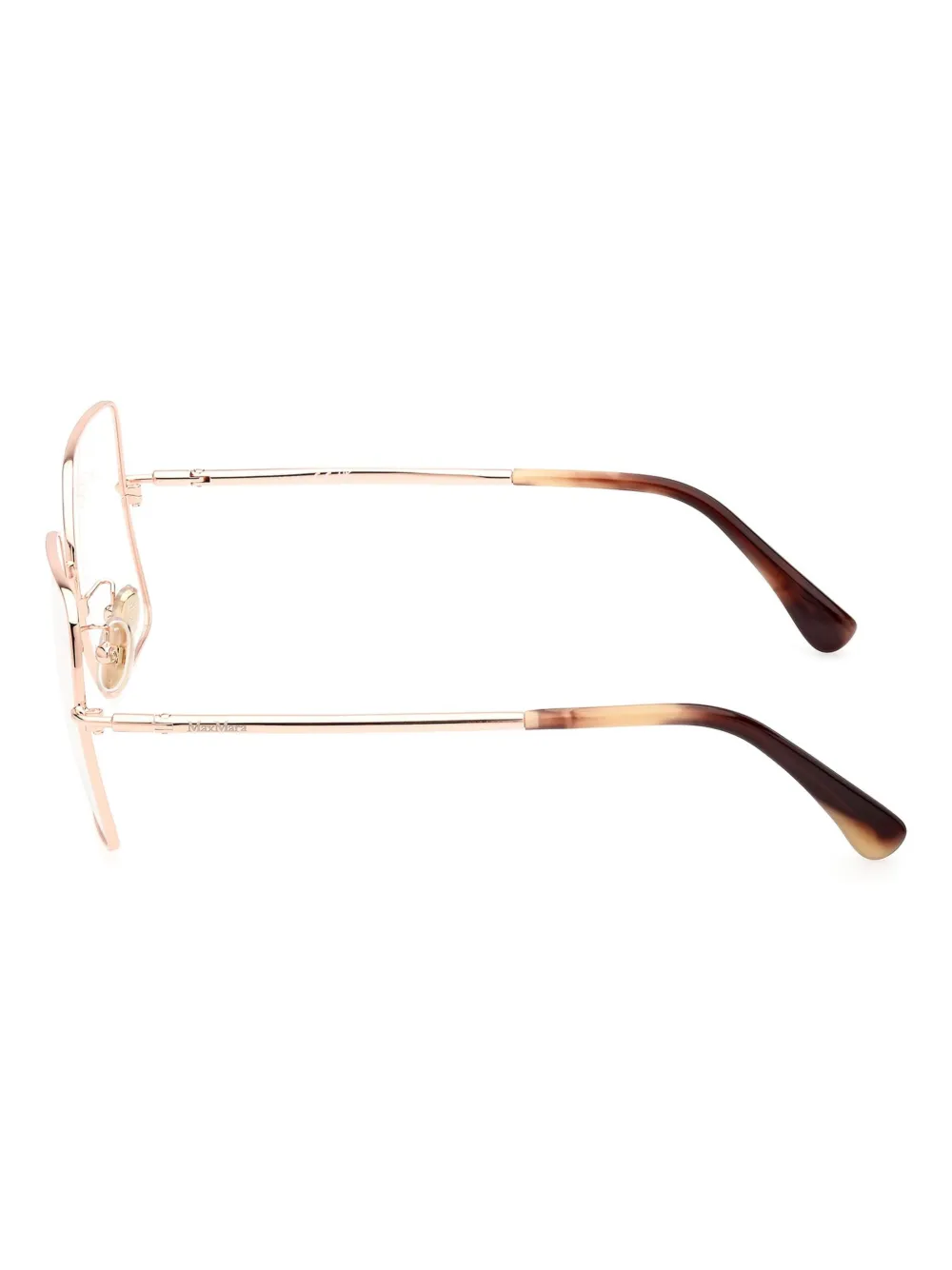 Max Mara Eyewear Bril met vierkant montuur Roze