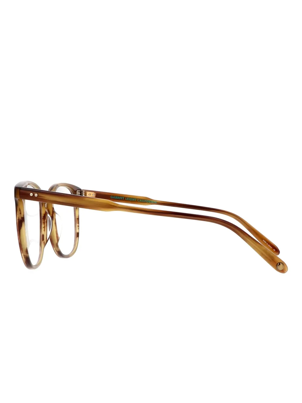 Garrett Leight Carrol bril Bruin