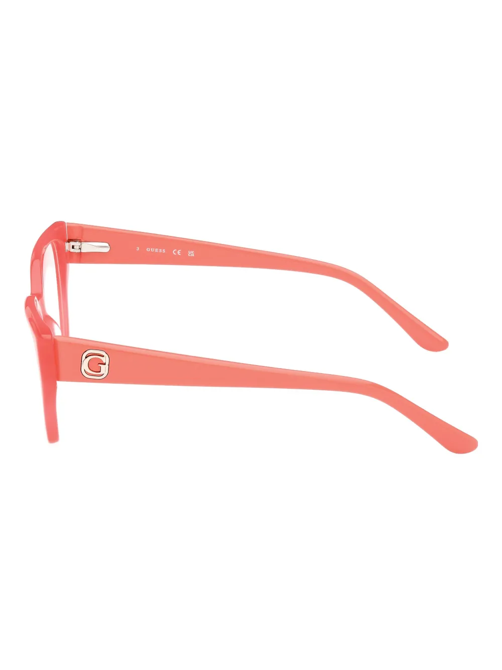 GUESS EYEWEAR Bril met logo Roze