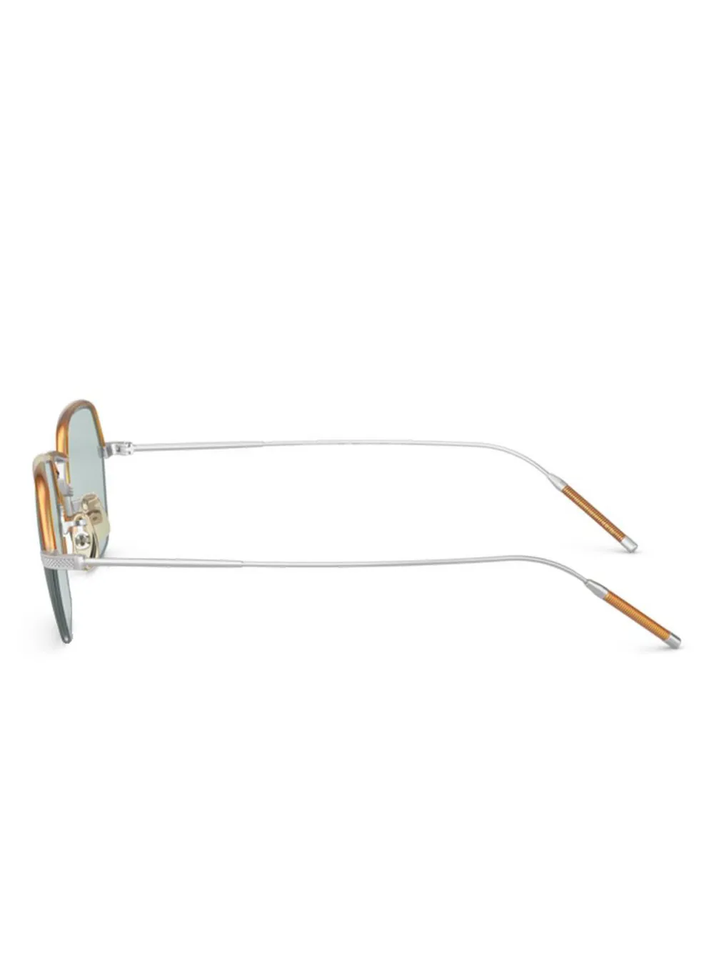 Oliver Peoples geometric-frame glasses - Zilver