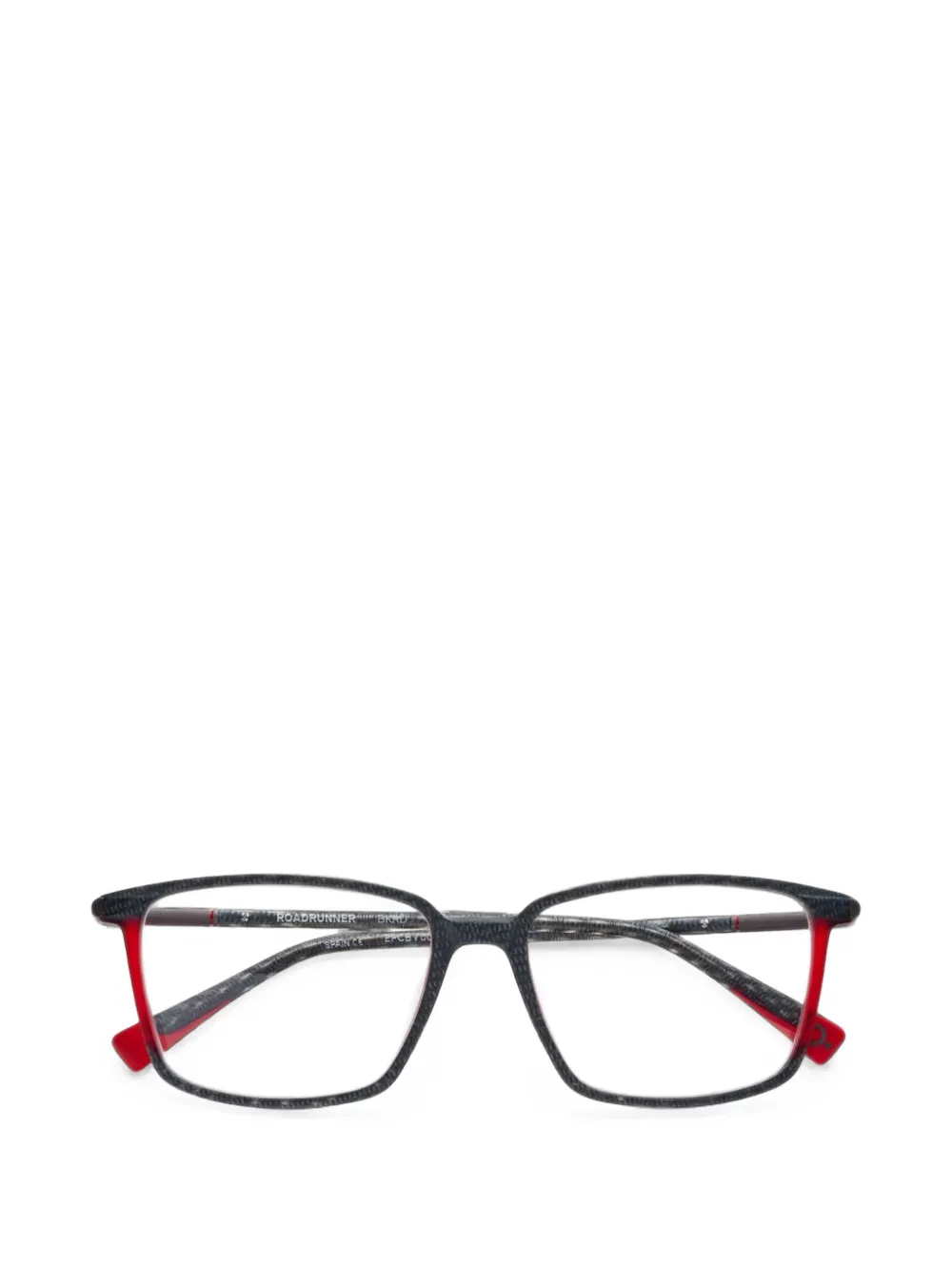 Etnia Barcelona Roadrunner bril met rechthoekig montuur Zwart