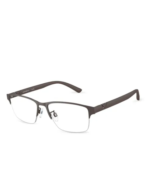 Emporio Armani rectangle-frame glasses