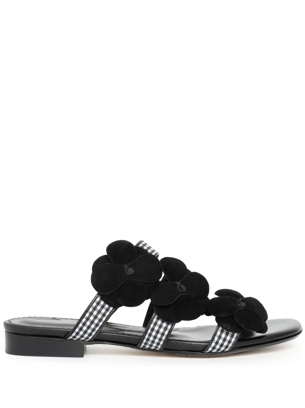 Sarah Chofakian Valley sandals Black