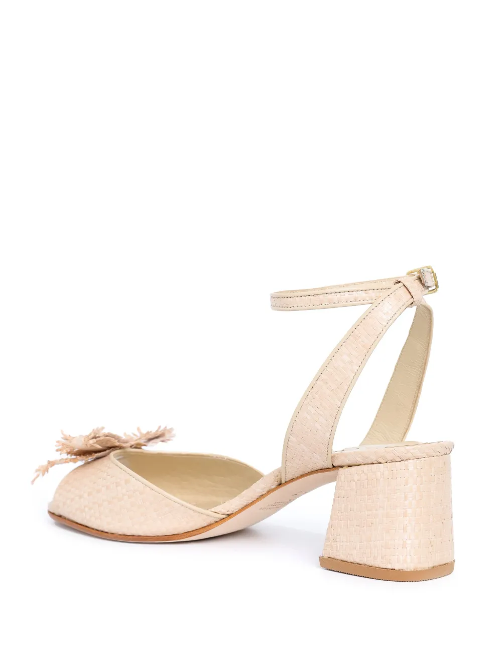 Sarah Chofakian 45mm Cottage sandals Neutrals