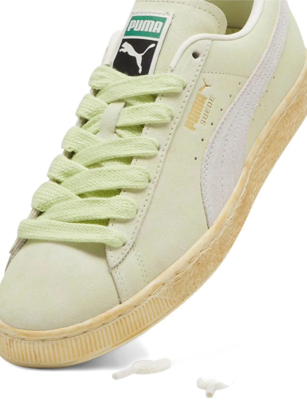 Reebok Suede Faded Sneakers In Neutral
