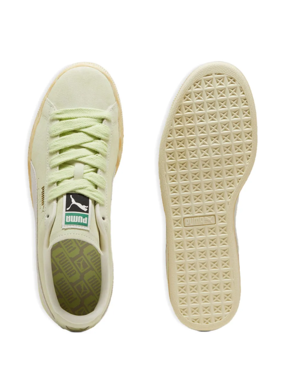 Reebok Suede Faded Sneakers In Neutral