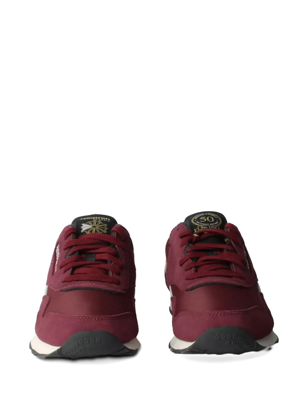 Reebok CL "Maroon" sneakers Red