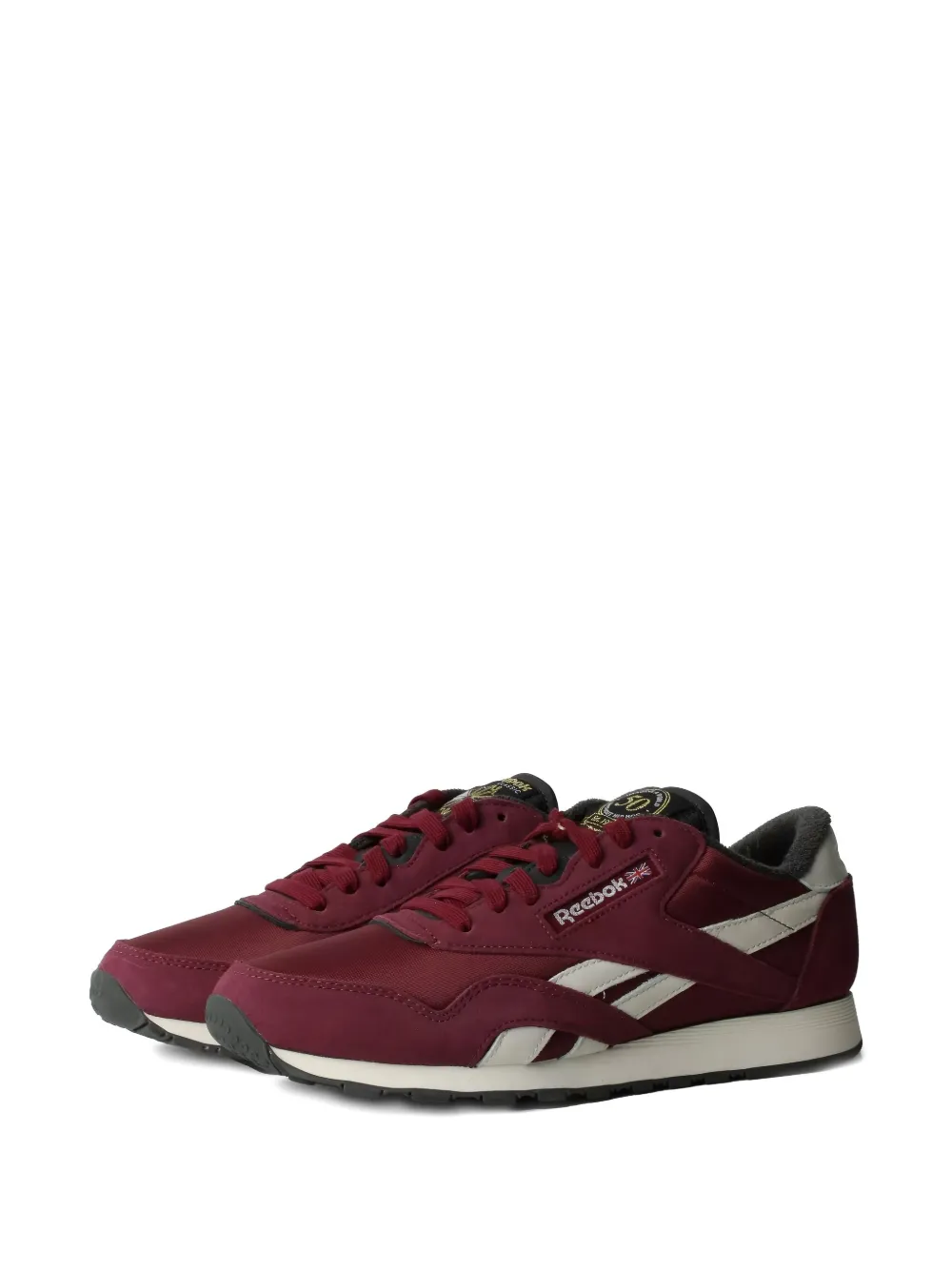 Reebok CL "Maroon" sneakers Red
