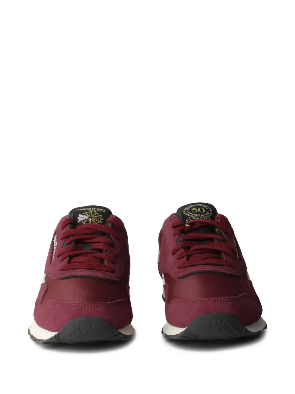 Reebok CL "Maroon" sneakers Red