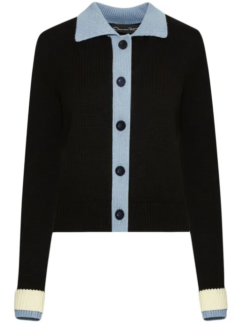 Oscar de la Renta colour-block cardigan