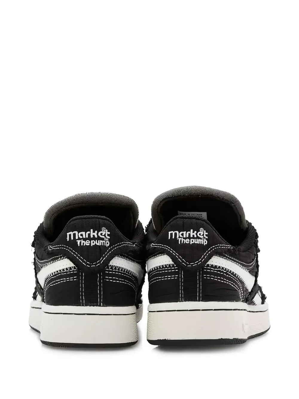 Reebok Club C 85 Pump "Black White" sneakers Zwart
