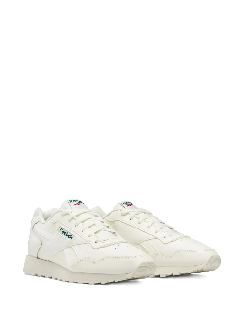 Reebok Glide "Chalk Dark Green" sneakers White