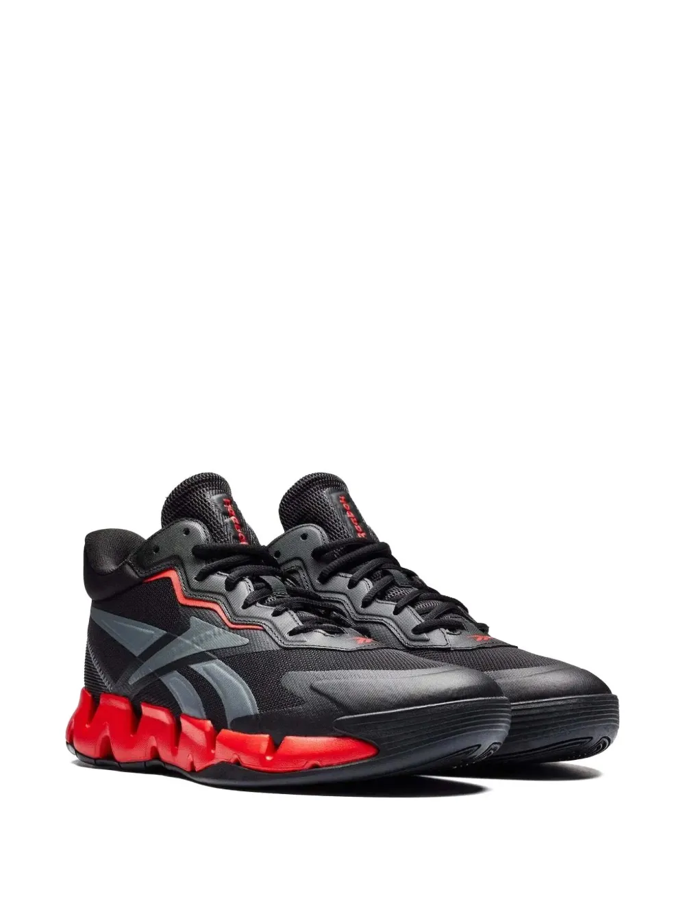 Reebok Zig Encore "black/red" Sneakers In Black