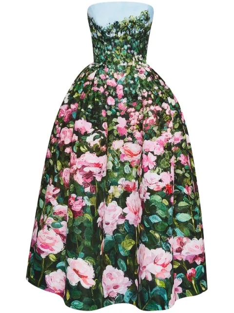 Oscar de la Renta Rose Field gown