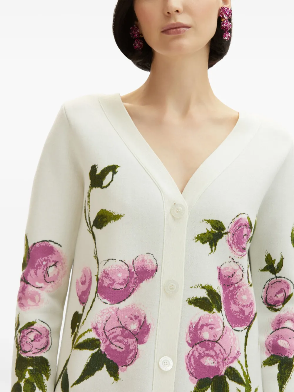 Painted Roses Cardigan