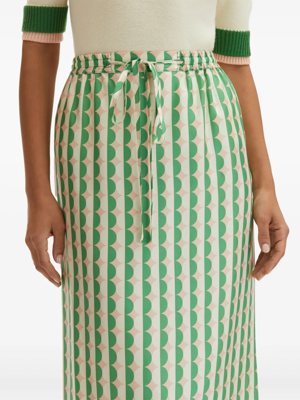 Oscar de la Renta Gonna in seta con stampa | Image 6