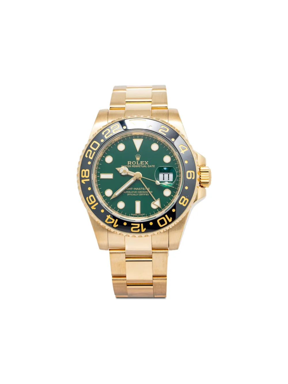 Rolex プレオウンド GMTマスター II 40mm - グリーン Rolex プレオウンド GMTマスター II 40mm - グリーン