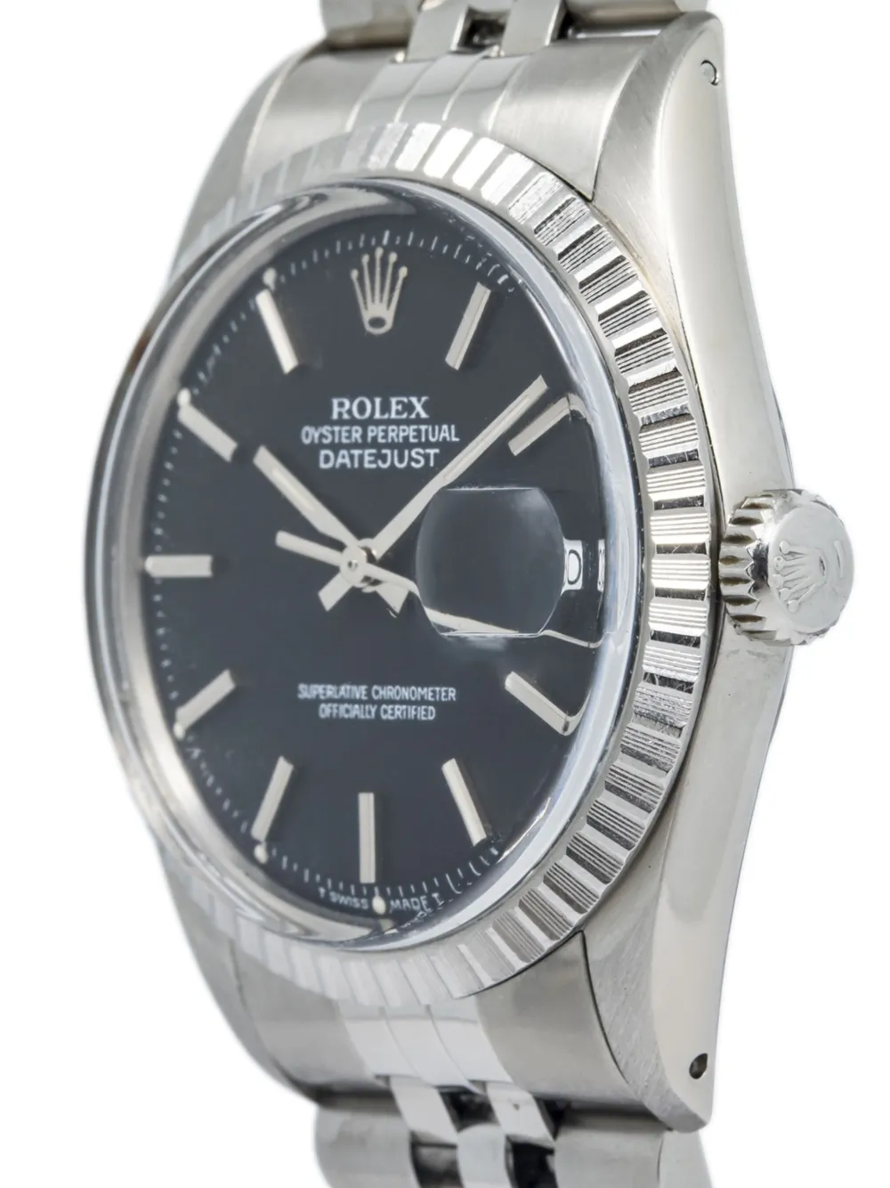 Rolex Pre-owned Datejust horloge - Zwart