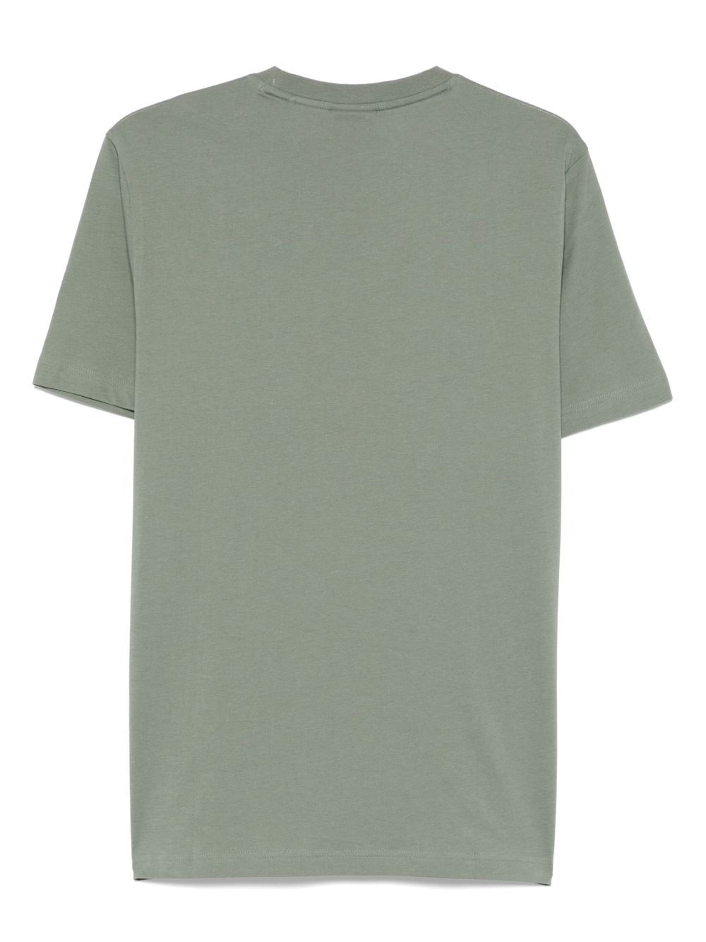 HUGO T-shirt met logoprint - Groen