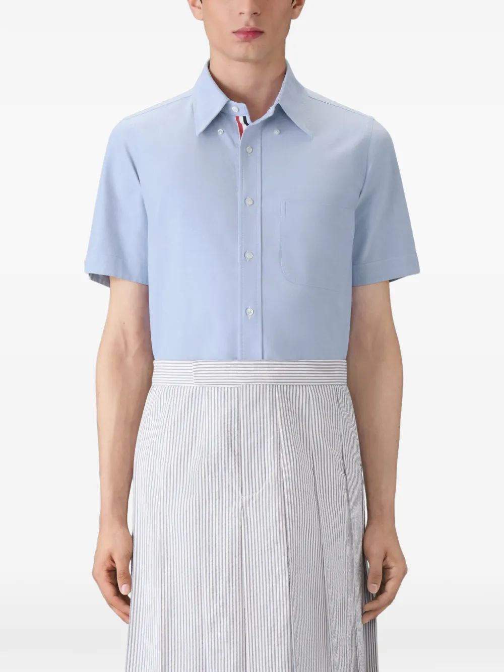 Thom Browne Button-up overhemd Blauw