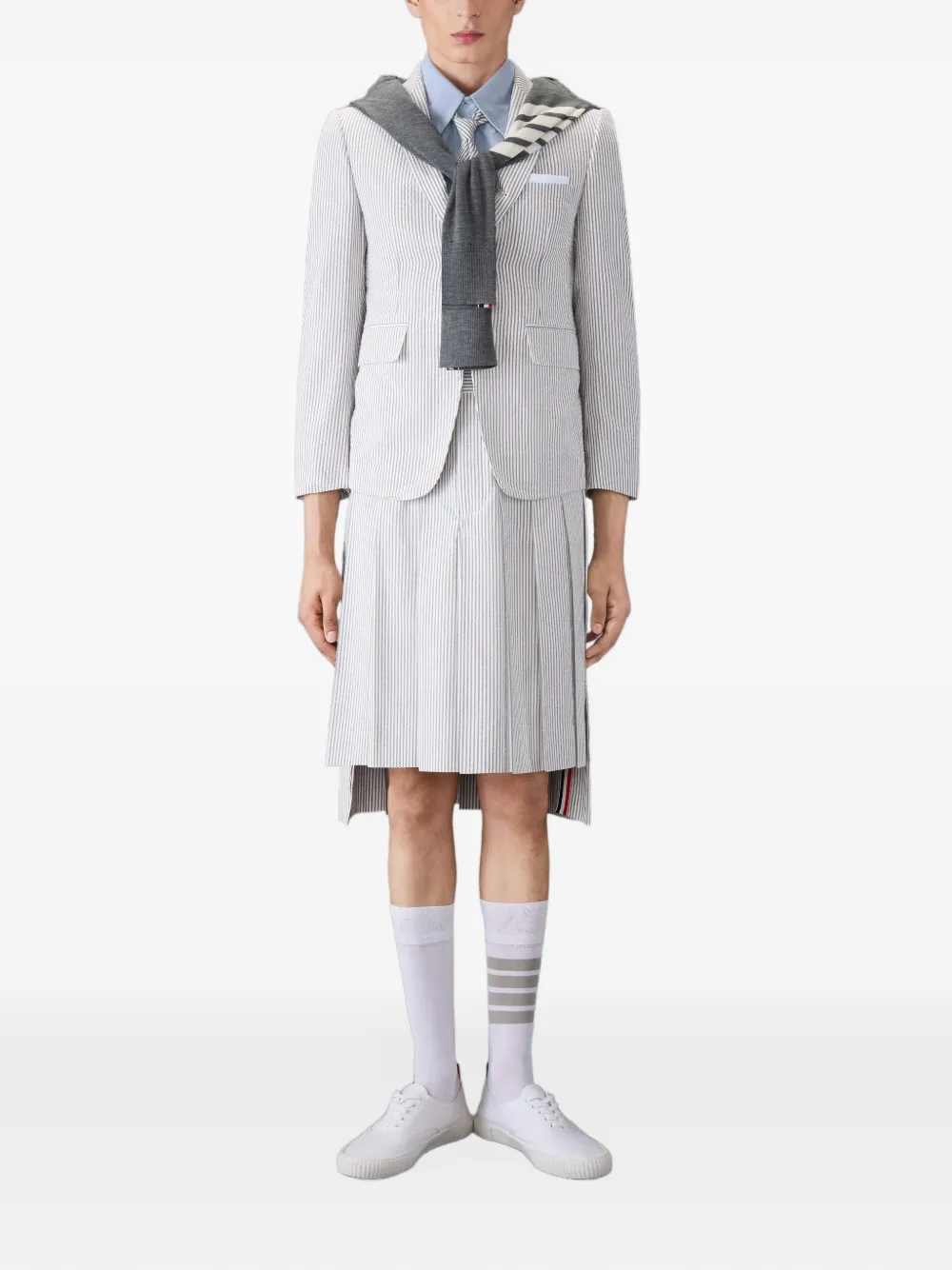 Thom Browne Button-up overhemd Blauw