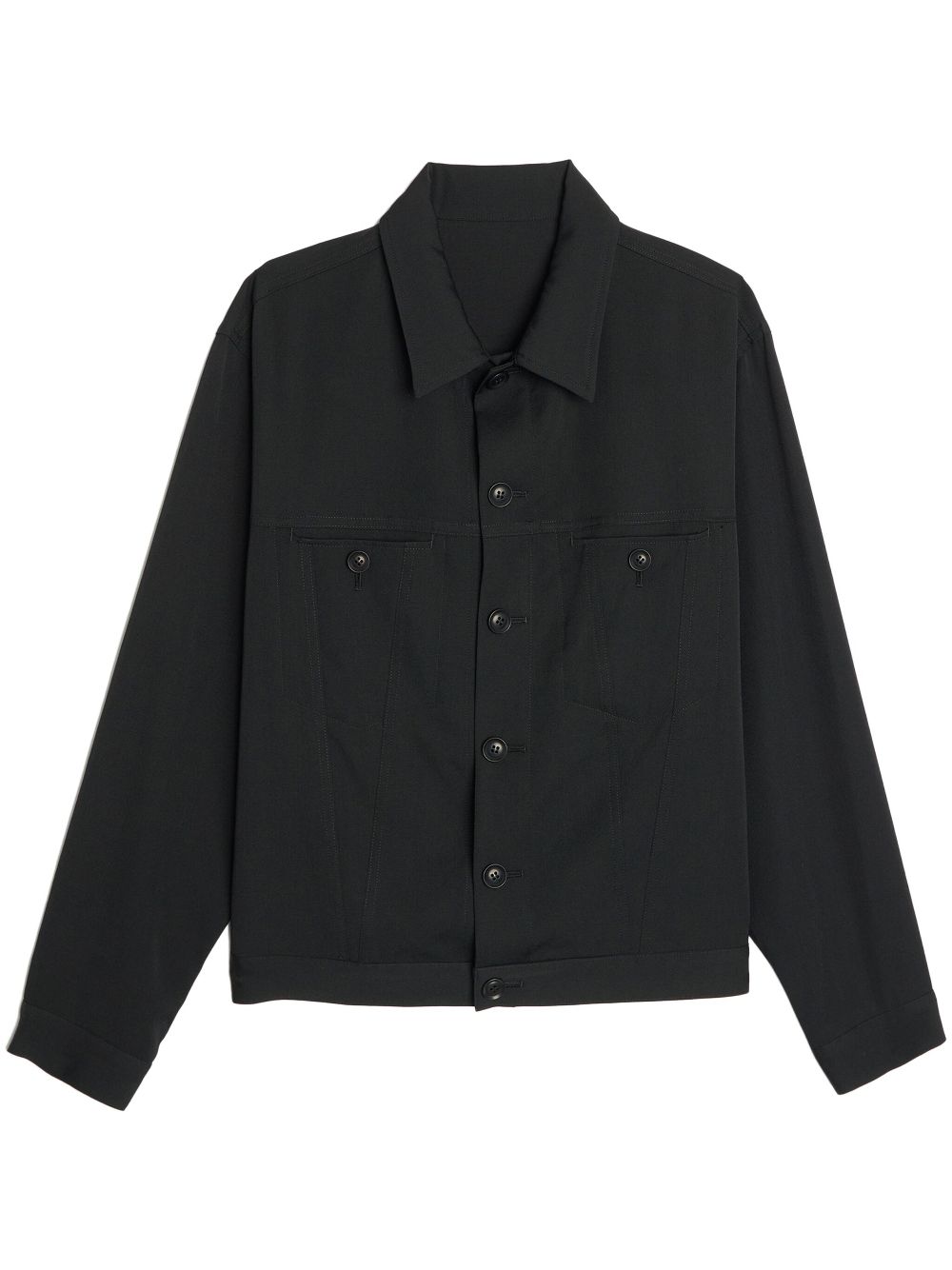 Y's KO-Panel denim jacket - Black