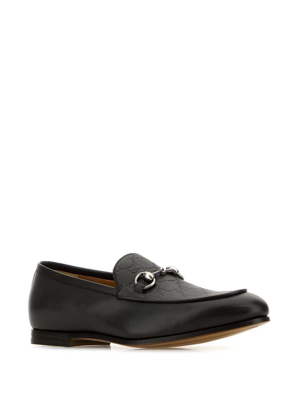 Gucci Horsebit-plaque loafers - Bruin