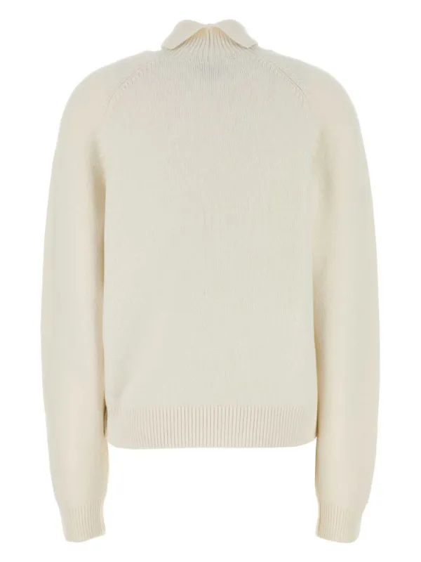 FENDI logo-embroidered Jumper White FARFETCH PH