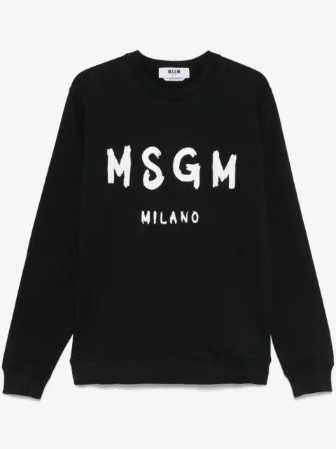 MSGM logo-print sweatshirt