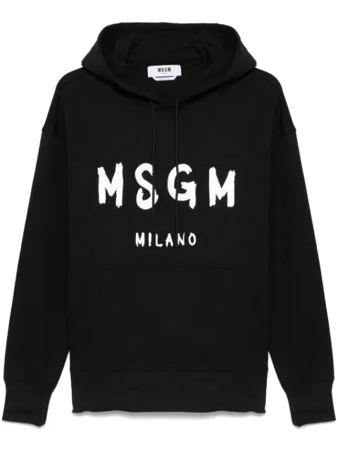 MSGM hoodie con logo estampado