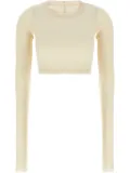 Rick Owens cropped T-shirt - Neutrals